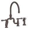 Newport Brass Chesterfield(R): Kitchen Bridge Faucet with Side Spray
