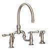 Newport Brass Chesterfield(R): Kitchen Bridge Faucet with Side Spray