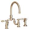Newport Brass Chesterfield(R): Kitchen Bridge Faucet with Side Spray