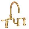 Newport Brass Chesterfield(R): Kitchen Bridge Faucet with Side Spray