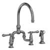 Newport Brass Chesterfield(R): Kitchen Bridge Faucet with Side Spray