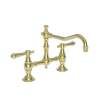 Newport Brass Chesterfield(R): Kitchen Bridge Faucet
