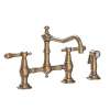 Newport Brass Chesterfield(R): Kitchen Bridge Faucet with Side Spray