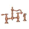 Newport Brass Chesterfield(R): Kitchen Bridge Faucet with Side Spray