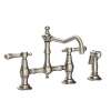 Newport Brass Chesterfield(R): Kitchen Bridge Faucet with Side Spray