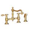 Newport Brass Chesterfield(R): Kitchen Bridge Faucet with Side Spray