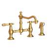 Newport Brass Chesterfield(R): Kitchen Bridge Faucet with Side Spray