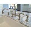 Newport Brass Chesterfield(R): Kitchen Bridge Faucet with Side Spray