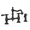 Newport Brass Chesterfield(R): Kitchen Bridge Faucet with Side Spray