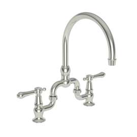 Newport Brass Chesterfield(R): Kitchen Bridge Faucet