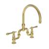 Newport Brass Chesterfield(R): Kitchen Bridge Faucet