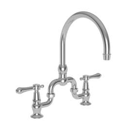 Newport Brass Chesterfield(R): Kitchen Bridge Faucet