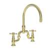 Newport Brass Chesterfield(R): Kitchen Bridge Faucet