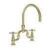Newport Brass Chesterfield(R): Kitchen Bridge Faucet
