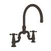 Newport Brass Chesterfield(R): Kitchen Bridge Faucet
