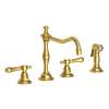 Newport Brass Chesterfield(R): Kitchen Faucet with Side Spray