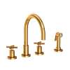 Newport Brass East Linear(R): Kitchen Faucet with Side Spray