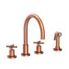Newport Brass East Linear(R): Kitchen Faucet with Side Spray