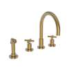 Newport Brass East Linear(R): Kitchen Faucet with Side Spray