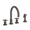 Newport Brass East Linear(R): Kitchen Faucet with Side Spray