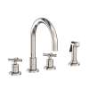 Newport Brass East Linear(R): Kitchen Faucet with Side Spray