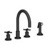 Newport Brass East Linear(R): Kitchen Faucet with Side Spray