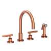 Newport Brass East Linear(R): Kitchen Faucet with Side Spray