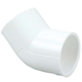 417-012 1-1/4 in. x 1-1/4 in. 45° Elbow Slip x Slip - PVC Schedule 40 (Order in Multiples of 25), L843100