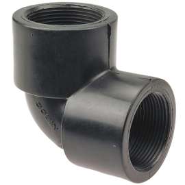 4507-3-3 2 in. x 2 in. Thread 90° Elbow FPT x FPT - PVC Schedule 80, CA07350