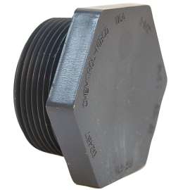 4516-4 2-1/2 in. Thread Plug MPT - PVC Schedule 80, CA10550