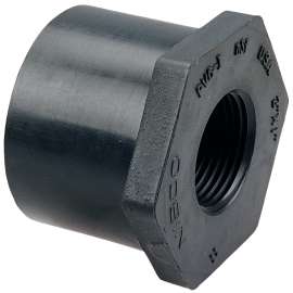 4518-3 1-1/4 in. x 1/2 in. Flush Spigot x Thread Reducer Bushing Spg x FPT - PVC Schedule 80, CA13900