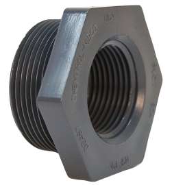 4518-3-4 3 in. x 1-1/2 in. Flush Thread Reducer Bushing MPT x FPT - PVC Schedule 80, CA16100