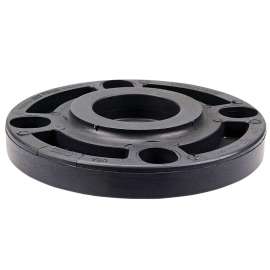 4519-W 4 in. x 4 in. Blind Flange - PVC Schedule 80, One-Piece Webbed Design, CA16820