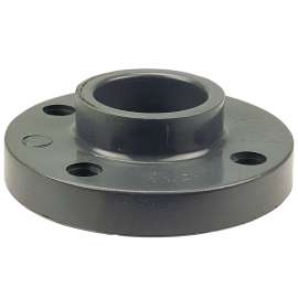 4551-H 1 in. x 1 in. Socket Flange S - PVC Schedule 80, One-Piece Solid Design, CA21200