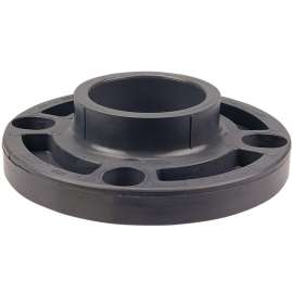 4551-W 2 in. x 2 in. Socket Flange - PVC Schedule 80, One-Piece Webbed Design, CA23060