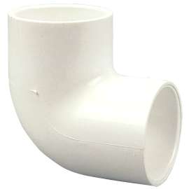 406-025 2-1/2 in. 90° Elbow Slip x Slip - PVC Schedule 40 (Order in Multiples of 10), L05660YP