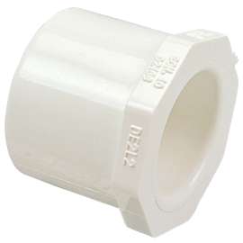 437-209 1-1/2 in. x 1/2 in. Bushing Spg x Slip - PVC Schedule 40 (Order in Multiples of 25), L177880
