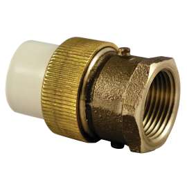 47333LF 1/2 S X BRS FIPT UNION CPVC CTS, Union CPVC Slip x Copper Silicon Alloy FIPT - Lead-free