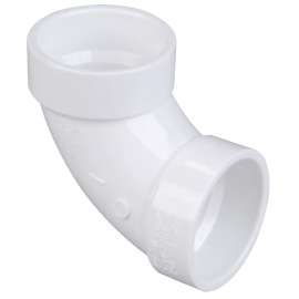4807 3 in. x 3 in. 90° Elbow H x H - PVC DWV (Order in Multiples of 25), K055550