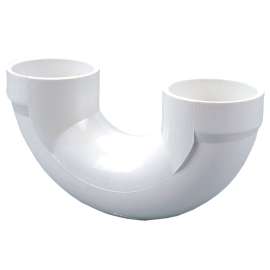 4879 2 in. Return Bend Hub x Hub - PVC DWV (Order in Multiples of 10), K535400