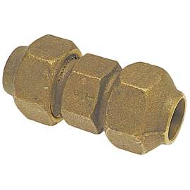 501 1-1/2 in. Flared Coupling FL x FL - Cast, 6011250