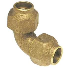 507 3/4 in. Flared 90° Elbow FL x FL - Cast (Order in Multiples of 5), 6046450