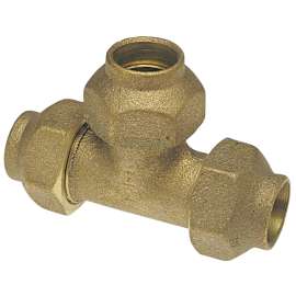 511 1/2 in. Flared Tee FL x FL x FL - Cast (Order in Multiples of 50), 6069200