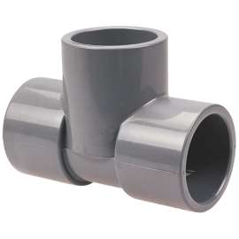 5111 4 in. x 4 in. x 3 in. Socket Tee/Reducing Socket Tee S x S x S - Corzan® CPVC Schedule 80, CB07800