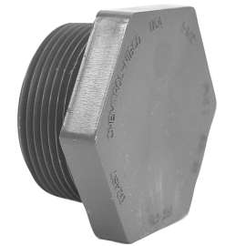 5116-4 3/4 in. Thread Plug MPT - Corzan® CPVC Schedule 80, CB09100