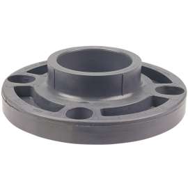 5151-W 2 in. Socket Flange - Corzan® CPVC Schedule 80, One-Piece Webbed Design, CB19970
