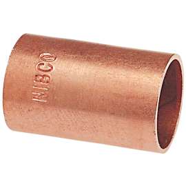 601 1-1/2 in. x 1-1/2 in. Coupling without Stop C x C - Wrot (Order in Multiples of 10), 9020600