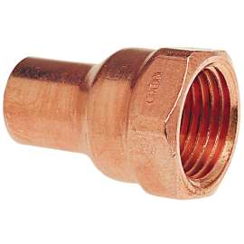 603-2 1/2 in. x 3/8 in. Fitting Adapter Ftg x F - Wrot (Order in Multiples of 50), 9028400