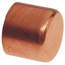 617 4 in. Tube Cap C - Wrot (Order in Multiples of 2), 9173102