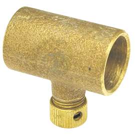701-D 1/2 in. x 1/2 in. Drain Coupling C x C - Cast (Order in Multiples of 10), B015050